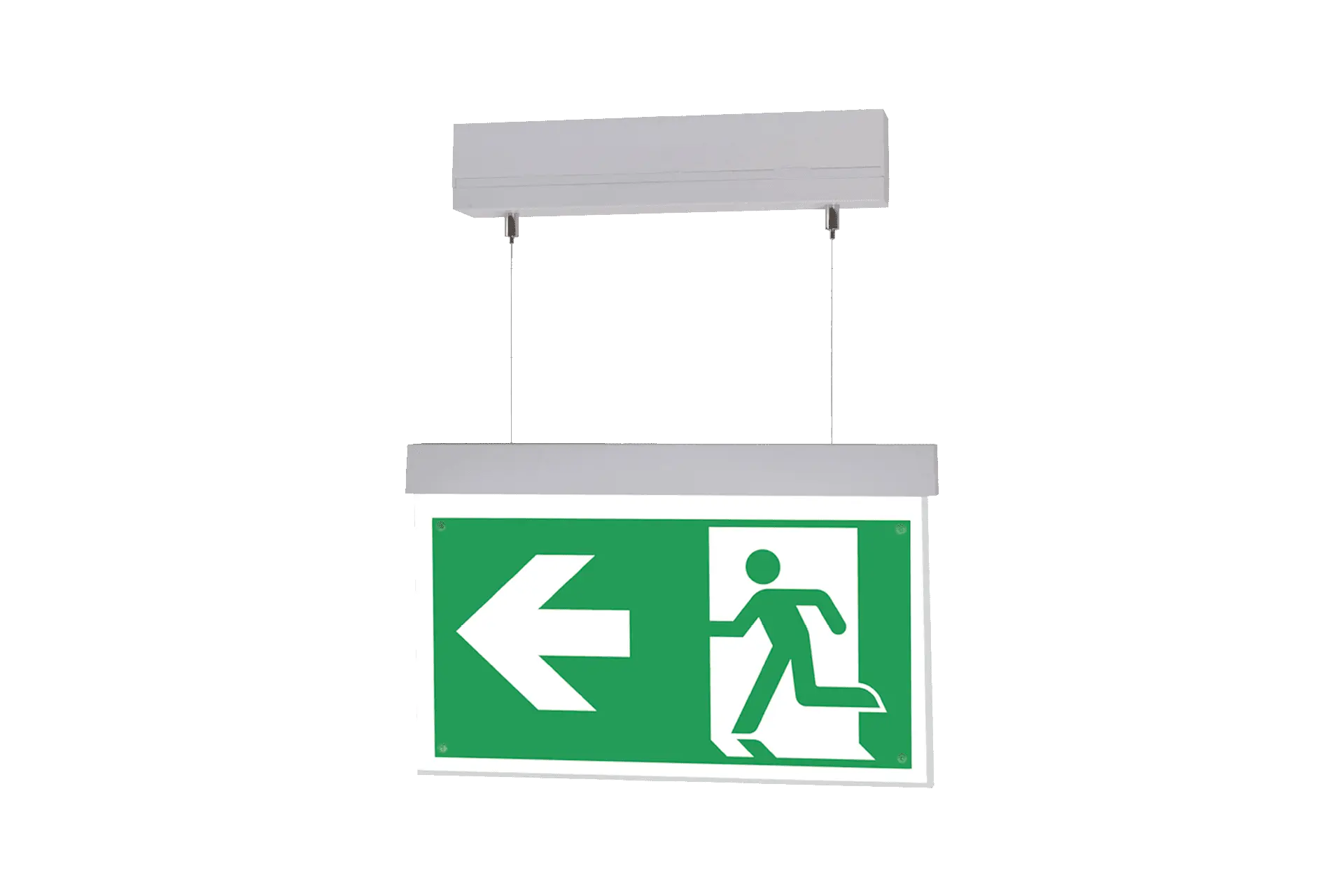 Escape sign luminaire SIGMA-L 49DMS009 for central battery