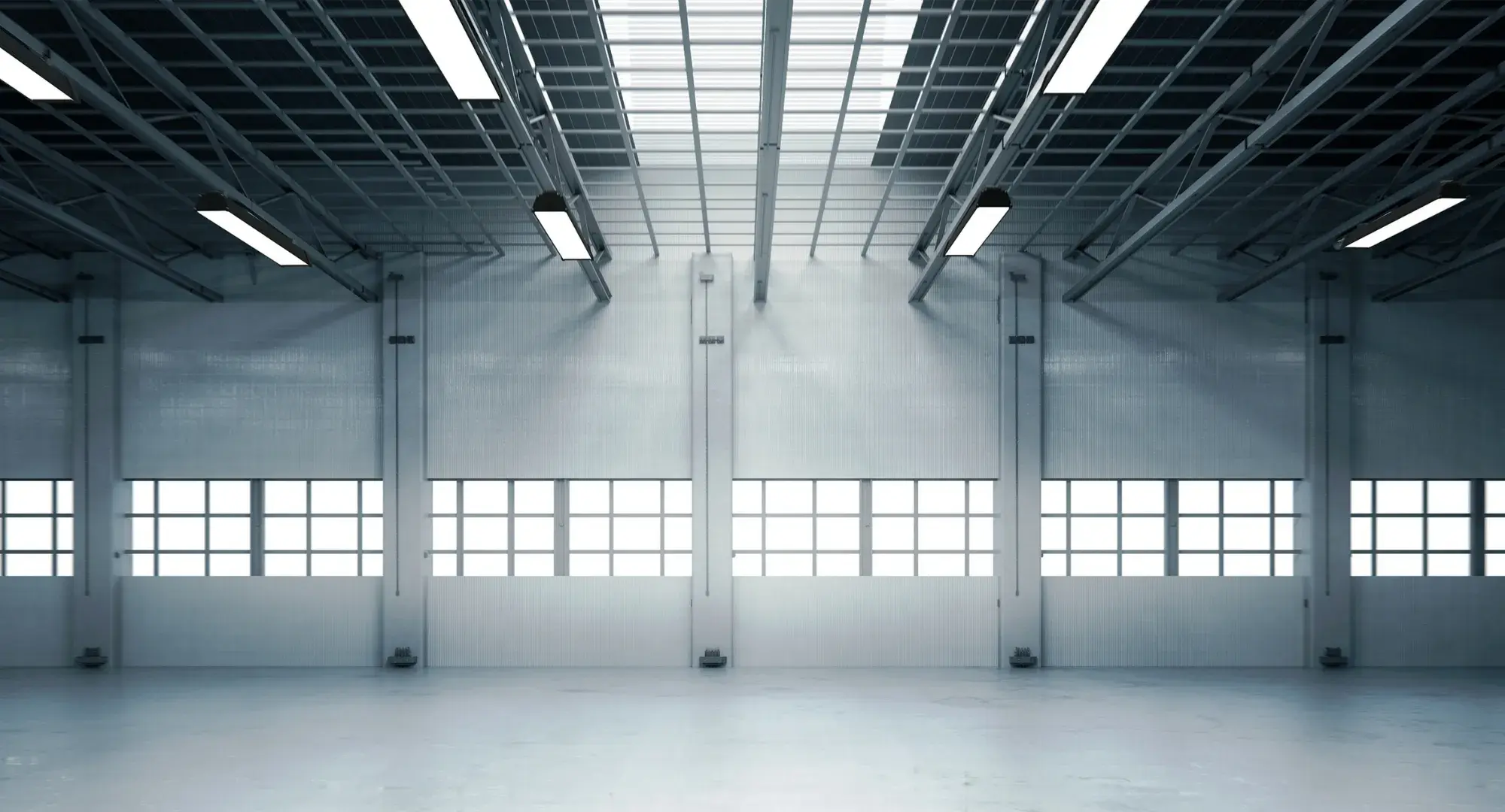 Hallenbeleuchtung Bild