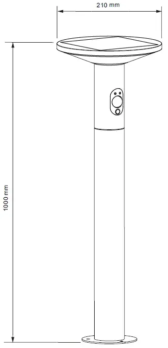 CIRCLE Abmessungen Bild