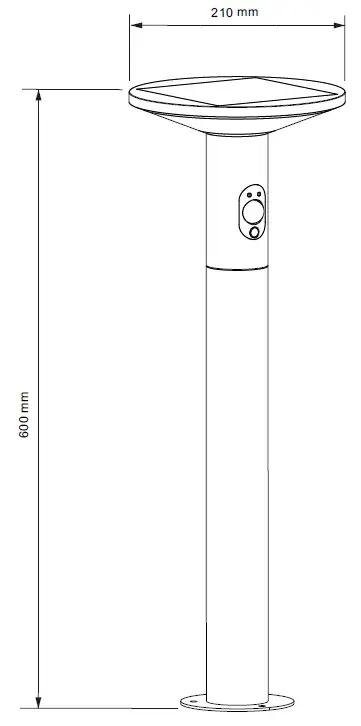 CIRCLE Abmessungen Bild