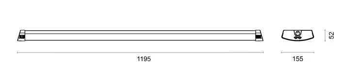 E-GON 1200 Abmessungen Bild
