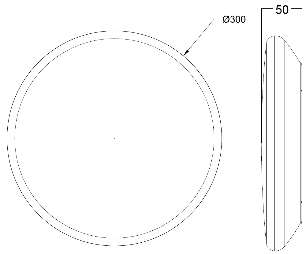 InteriorLUX PRO Abmessungen Bild